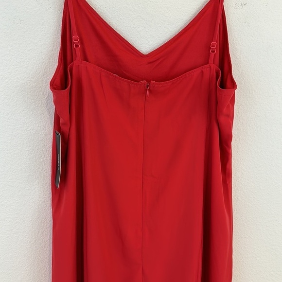 NWT Lulus Lovely Lilies Red Midi Dress - Picture 7 of 13